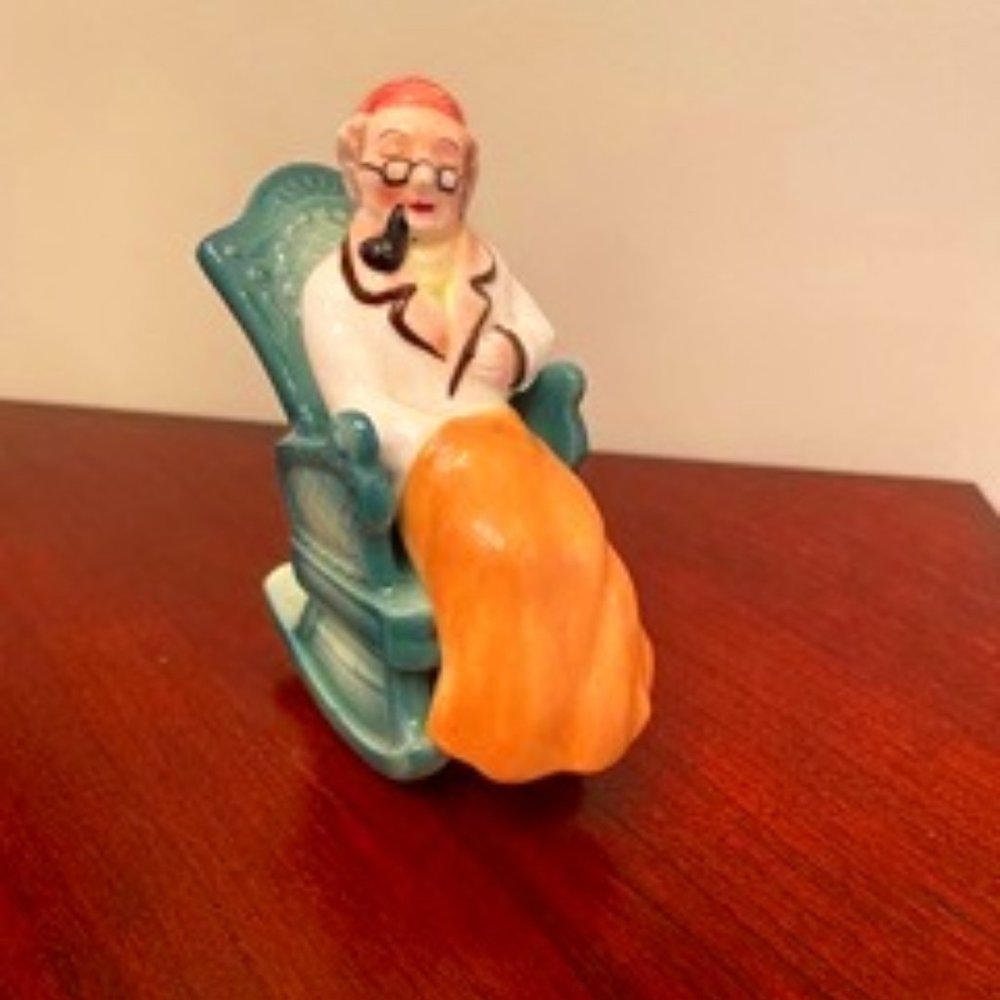 Vintage Norcrest Grandpa In Rocker Salt & Pepper